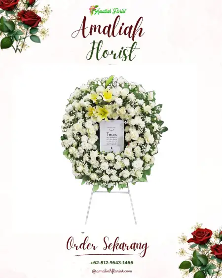 Krans Bunga Duka Margotohu Kidul